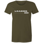 Loading - Womens T-shirt Army Womens T-shirt Printed In Australia Tech