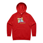 For Life's Big Decisions - Womens Hoodie Red Womens 2XL Womens Hoodie Games Printed In Australia