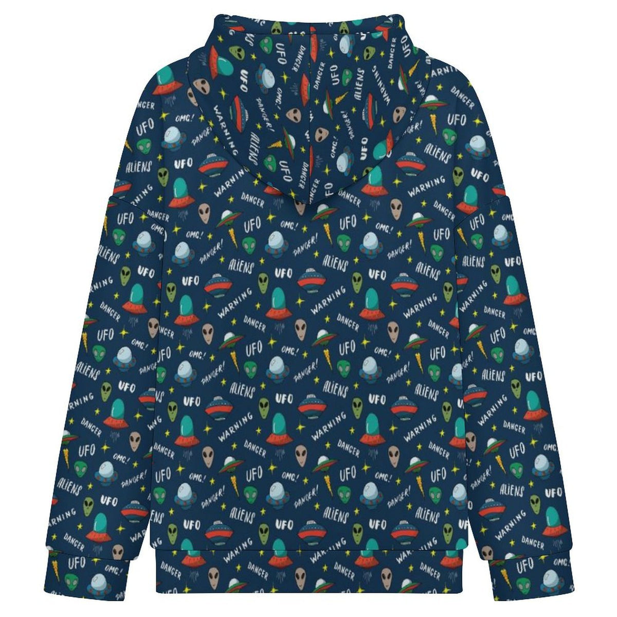 UFO's And Aliens Women's Full-Zip Hoodie
