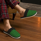 Aliens Men's Fur Trim Thick-Sole Indoor Slippers Men's Fur Trimmed Slippers Printed Offshore Sci-Fi