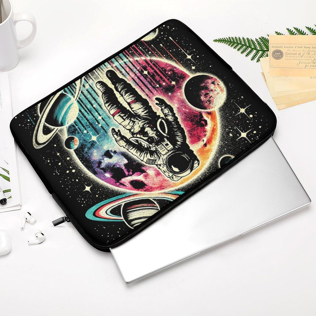 Astronaut In Space Laptop Sleeve (Multiple Sizes) Laptop Sleeve Printed Offshore Space