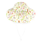 Tropical Surf Wide Brim Bucket Hat Wide Brim Bucket Hat Printed Offshore Surf