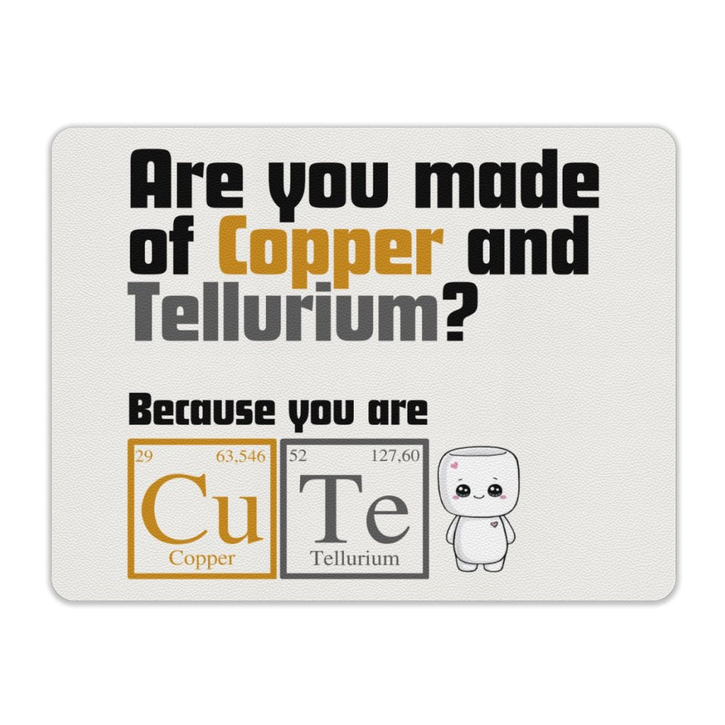 Cute Periodic Table Leather Mouse Pad Leather Mouse Pad Printed Offshore Science