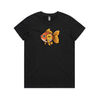 Gold Fish Periodic Table Women's AS Colour T-shirt
