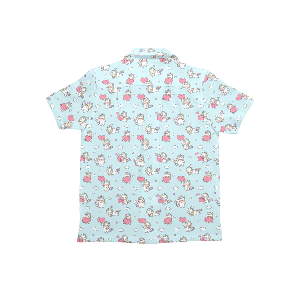 Rainbow Unicorn Junior Kids Hawaiian Shirt