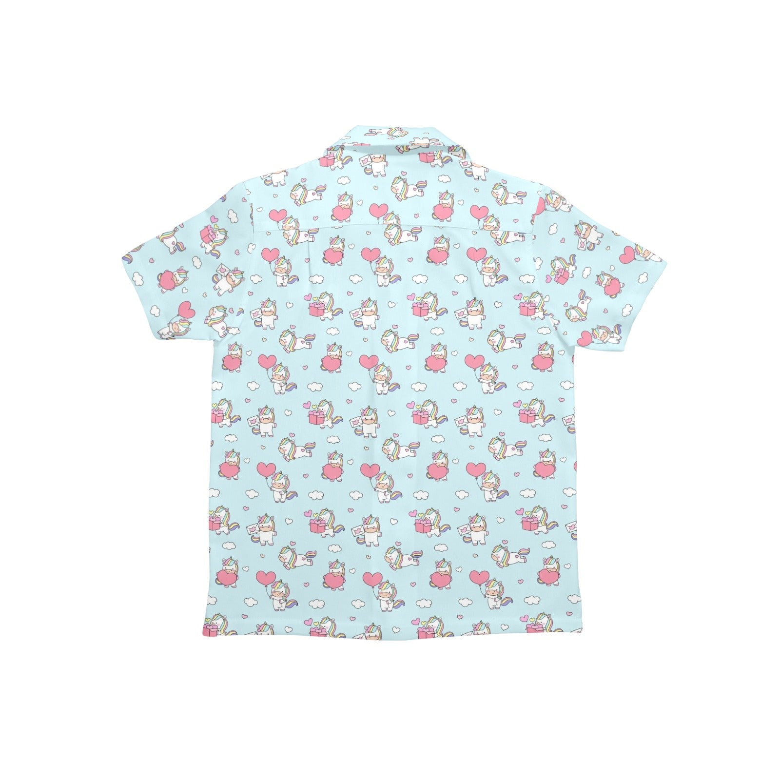 Rainbow Unicorn Junior Kids Hawaiian Shirt