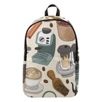 All The Coffee - Fabric Backpack