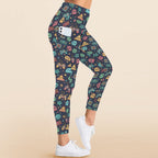 Video Game Women's High Waist Pockets Yoga Leggings Women's High Waist Pockets Yoga Leggings Games Printed Offshore