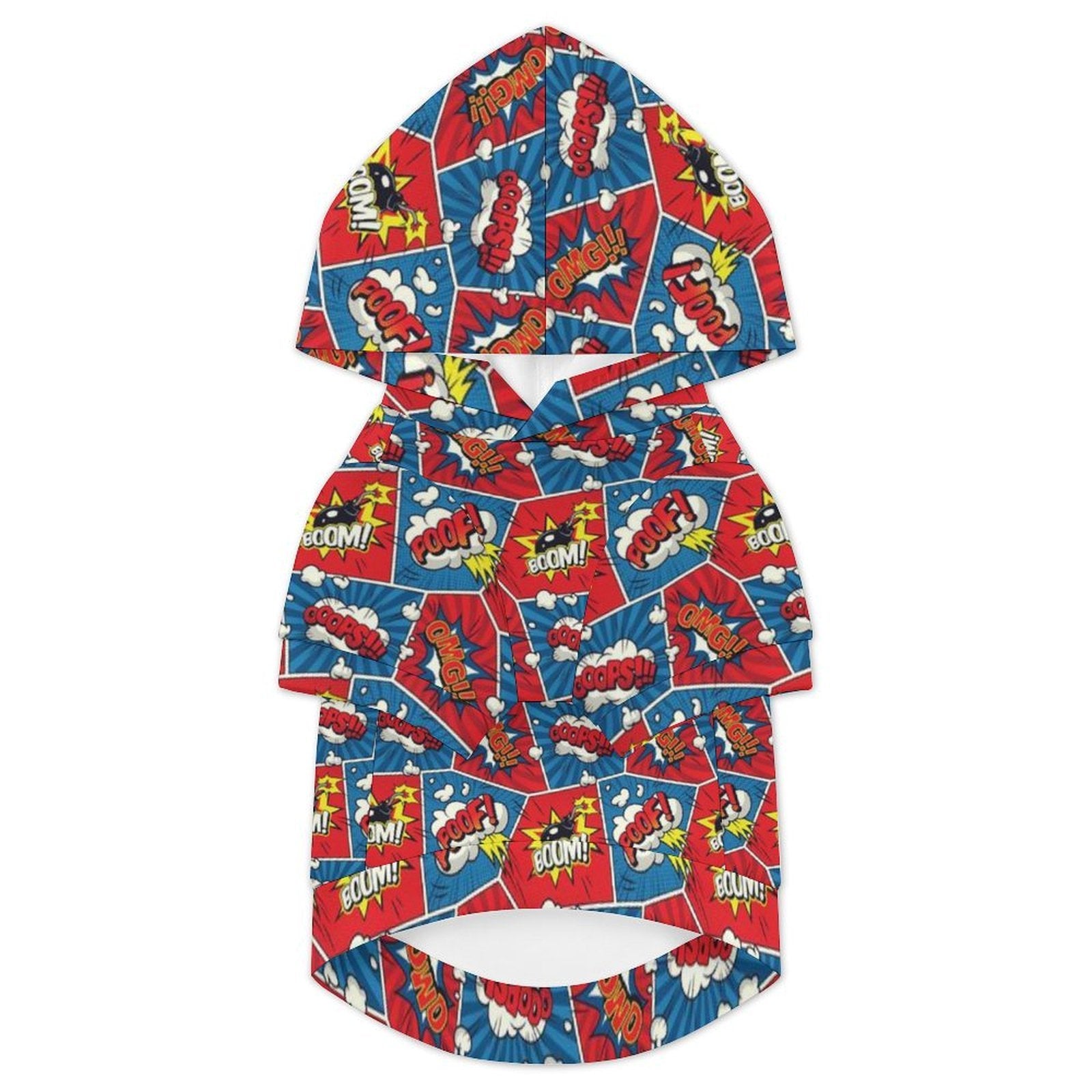 Comic Book Pet Hoodie (Small Size)