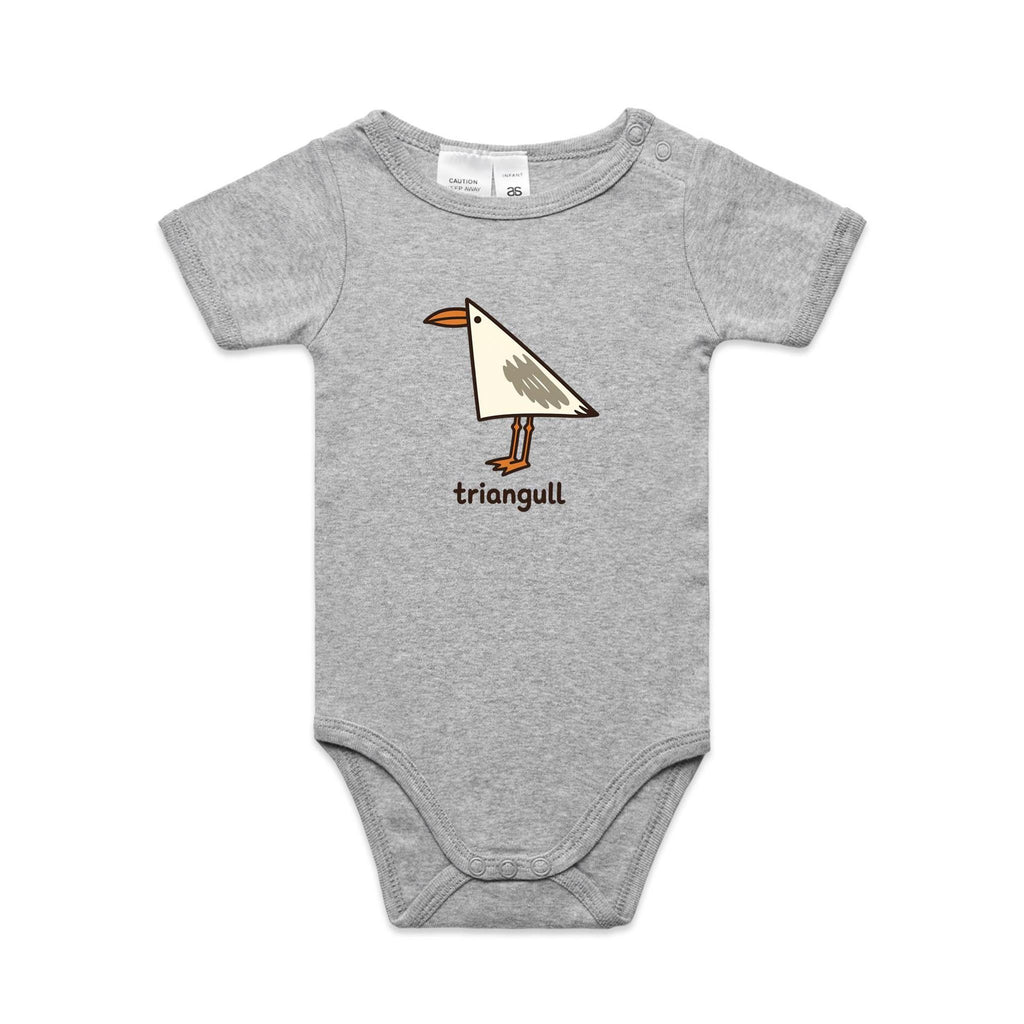 Triangull Geometry Seagull AS Colour Baby Bodysuit