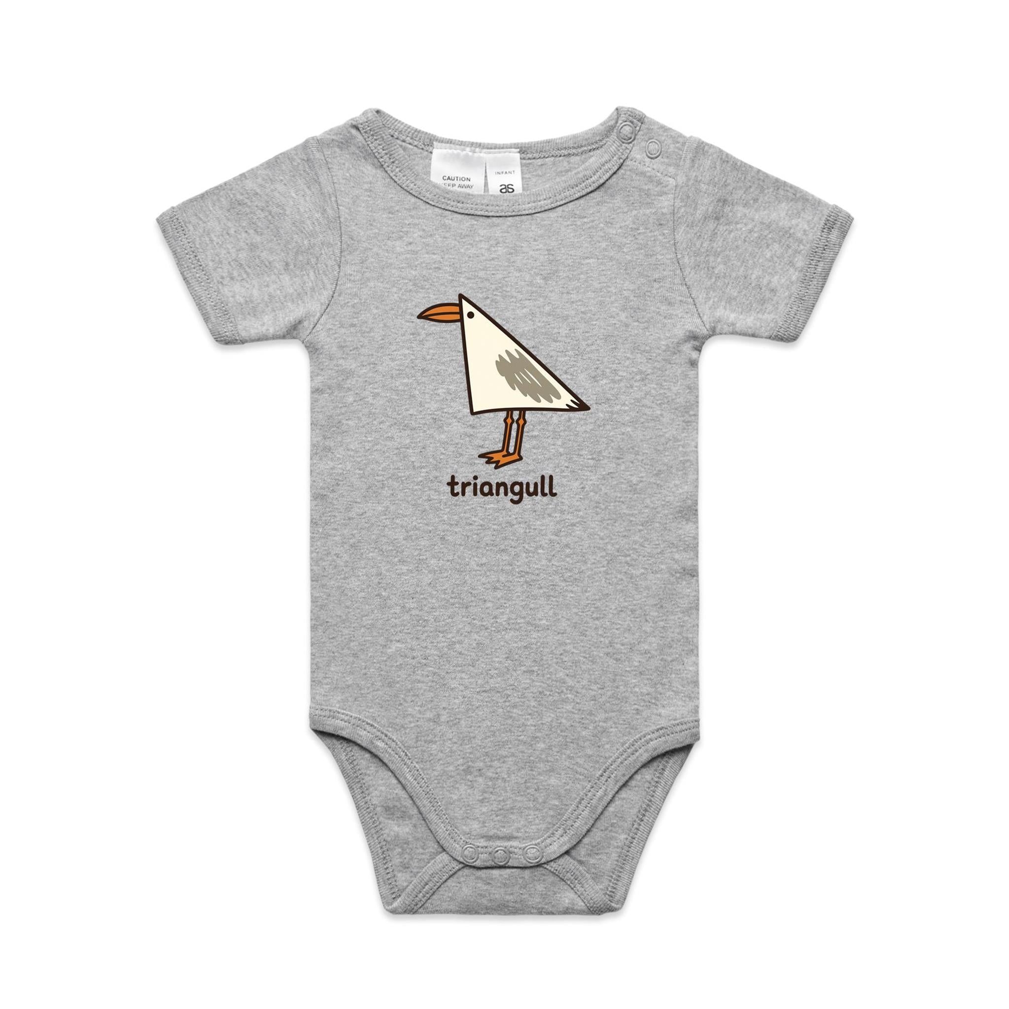 Triangull Geometry Seagull AS Colour Baby Bodysuit