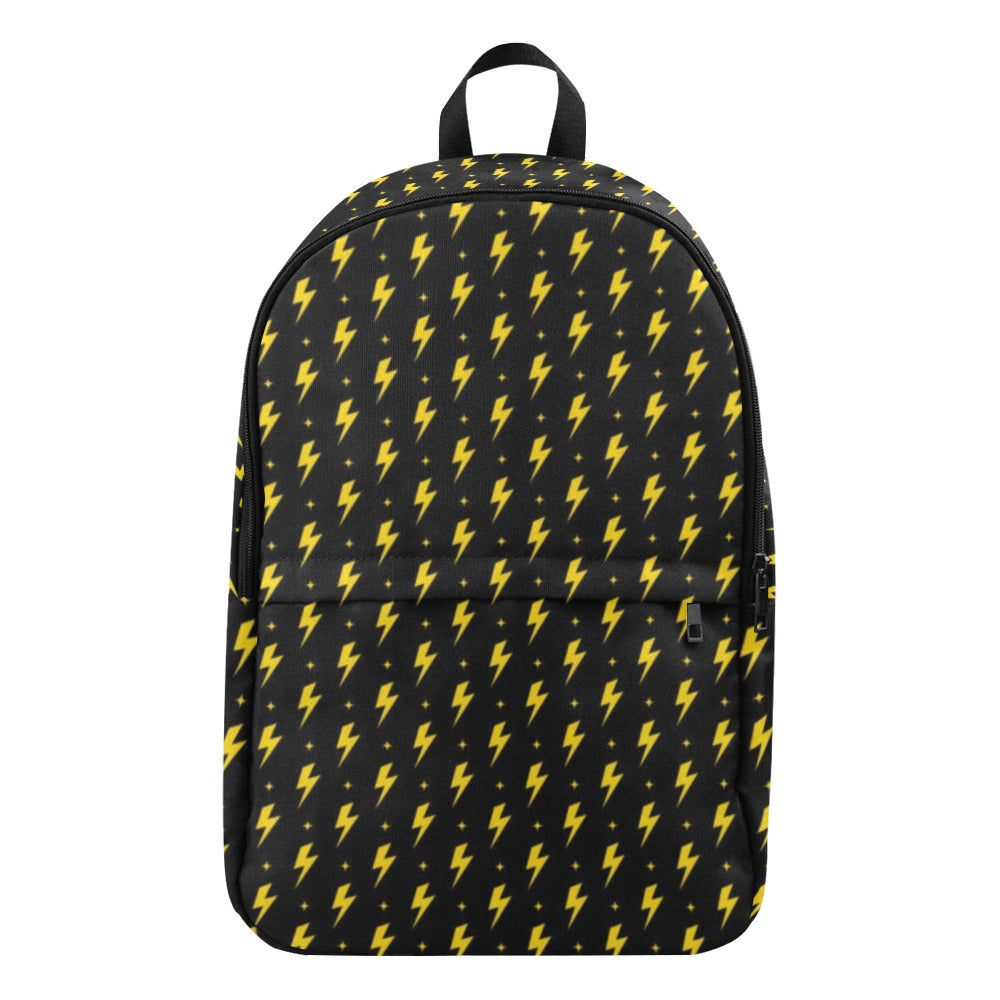 Yellow Lightning - Fabric Backpack