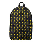 Yellow Lightning - Fabric Backpack