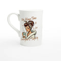 Personalised My Alone Time Is For Everyone's Safety White 10oz Porcelain Slim Mug Default Title Personalised Porcelain Mug Globally Fulfilled