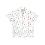 Quirky Dinosaurs Junior Kids Hawaiian Shirt