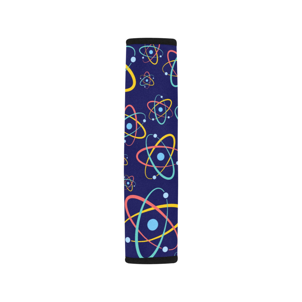 Atoms Car Seat Belt Cover 7''x10'' (Pack of 2) Car Seat Belt Cover 7x10 (Pack of 2) Printed Offshore Science