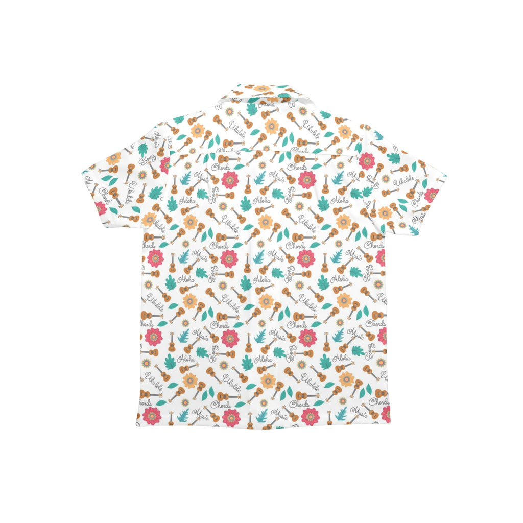 Ukulele Junior Kids Hawaiian Shirt