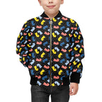 Colourful Chess Kids Bomber Jacket