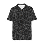 Equations Men's Short Sleeve Hawaiian Shirt Men's Hawaiian Shirt (New) Maths Printed Offshore Science