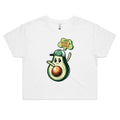 I Don't Give A Guac Avocado Women's AS Colour Crop Tee