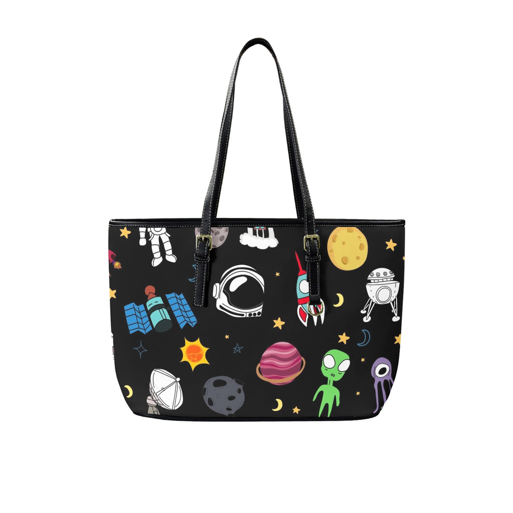 Kids Space - Leather Tote Bag-Large