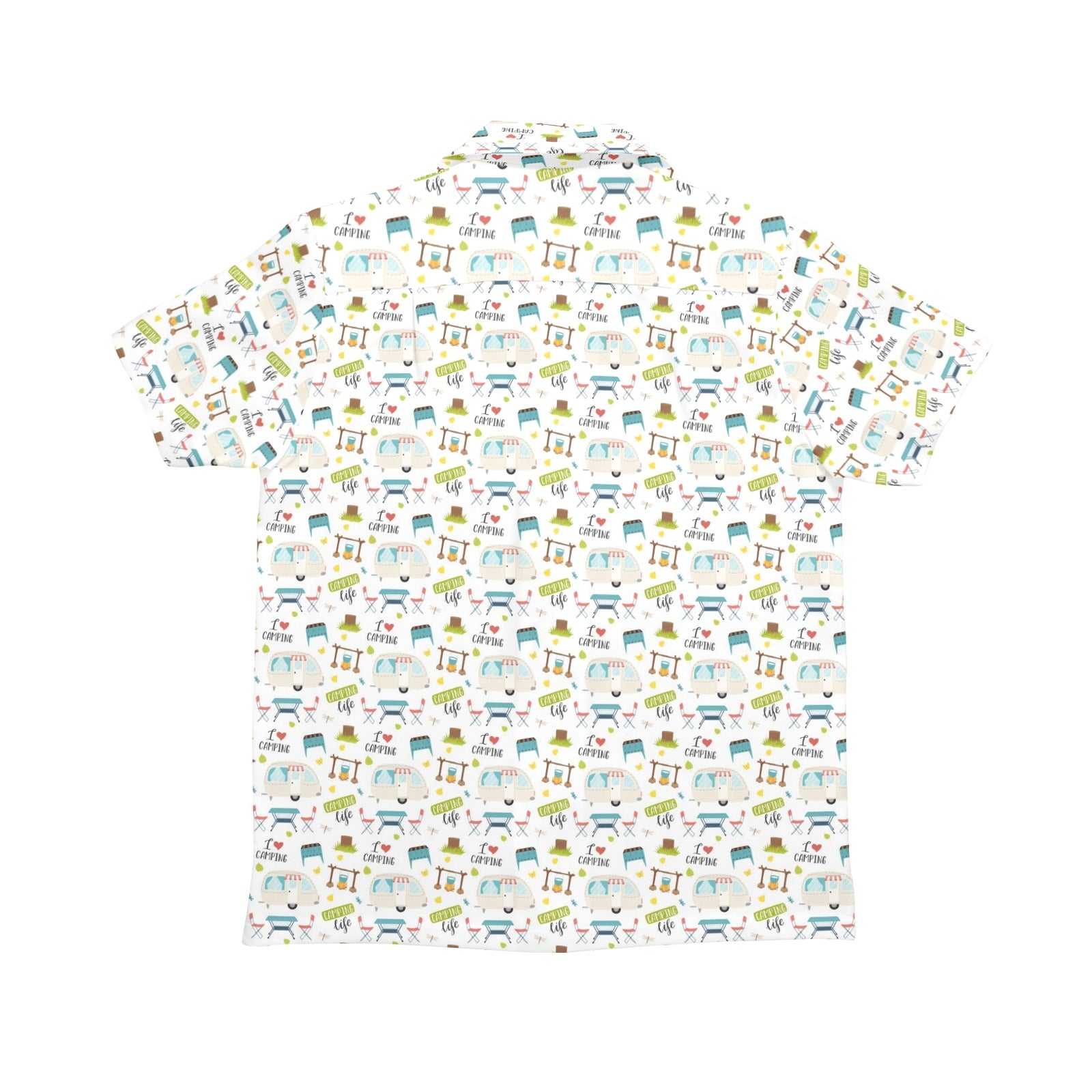 Camping Life - Senior Kids Hawaiian Shirt