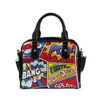 Comic Book - Shoulder Handbag (Model 1634) Shoulder Handbags (1634)