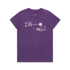 Cat String Theory Physics Women's AS Colour T-shirt