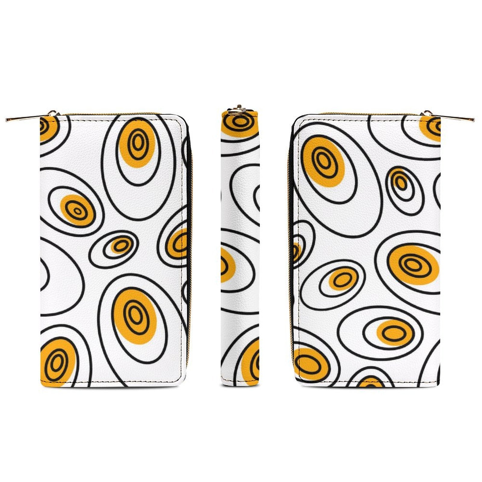 Abstract Eggs -  PU Leather Wallet