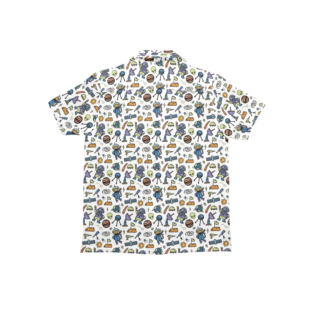 All About Space Junior Kids Hawaiian Shirt