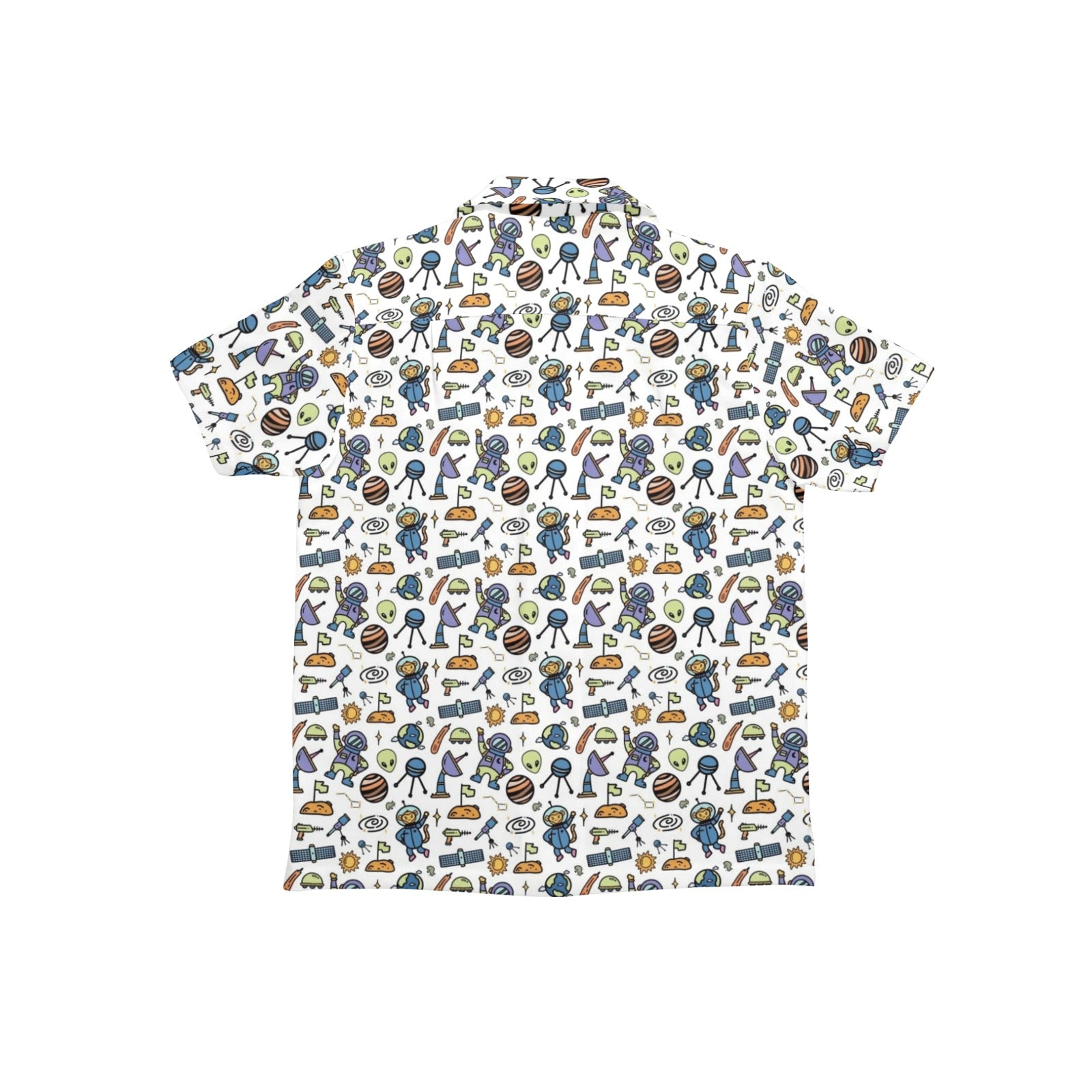 All About Space Junior Kids Hawaiian Shirt