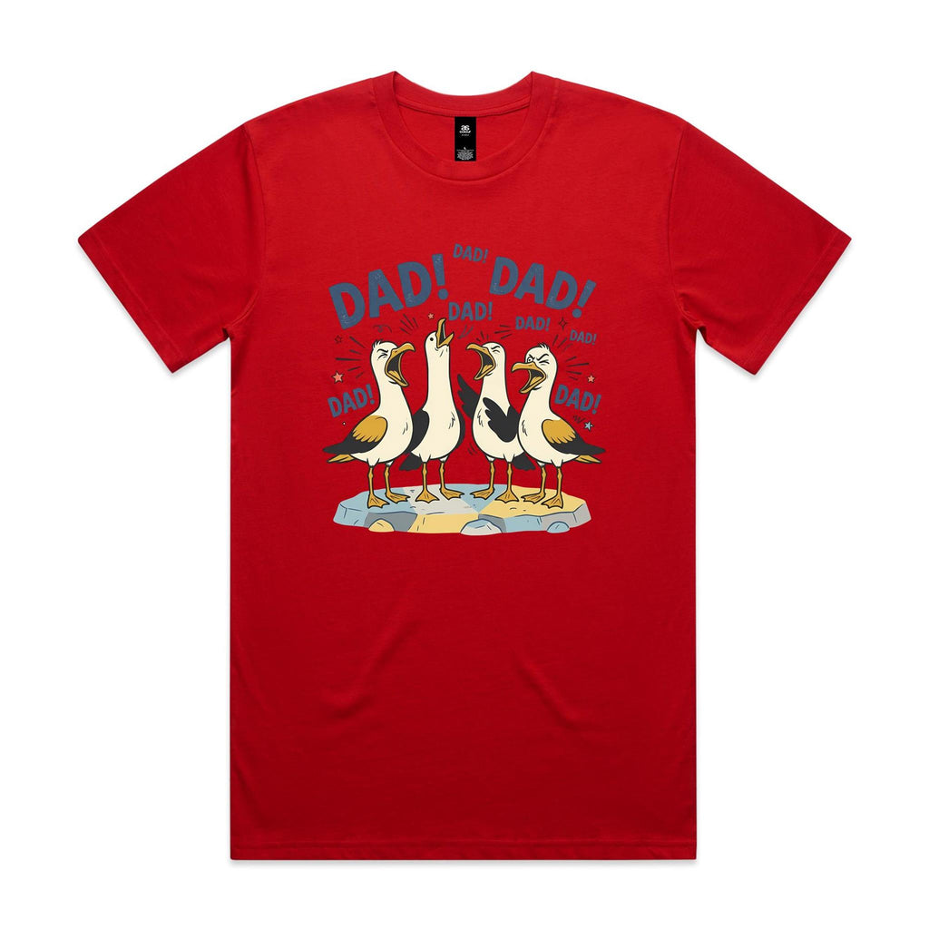 Dad Seagull Men's AS Colour T-shirt