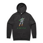Alien Invasion, We Come In Peace - Mens Hoodie Coal Mens Hoodie Printed In Australia Sci Fi