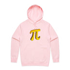 Pi - Mens Hoodie Pink Mens Hoodie Maths Printed In Australia Science