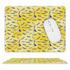 Mum Seagull - Leather Mouse Pad white One size Leather Mouse Pad animal Mum Printed Offshore