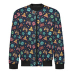 Video Game Men's Casual Zip‑Up Bomber Jacket