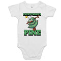 Everything's Pine, Christmas - Baby Bodysuit White Baby Christmas Bodysuit Christmas Printed In Australia