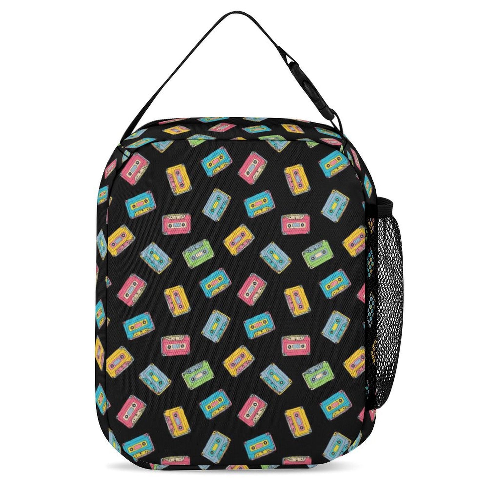 Colourful Cassette Tapes Backpack, Lunch Bag & Pencil Case Set