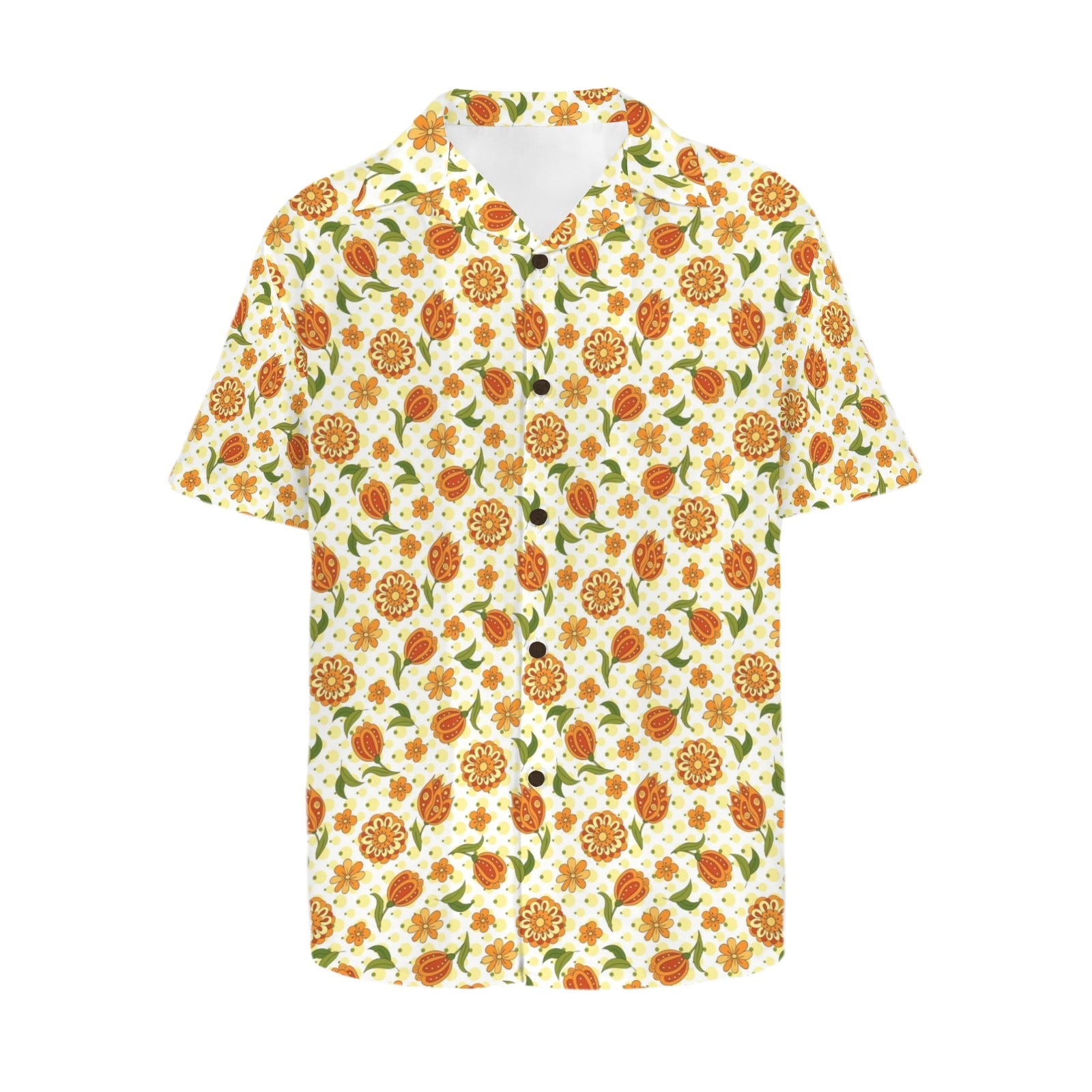 Graphic Floral Men's Hawaiian Shirt