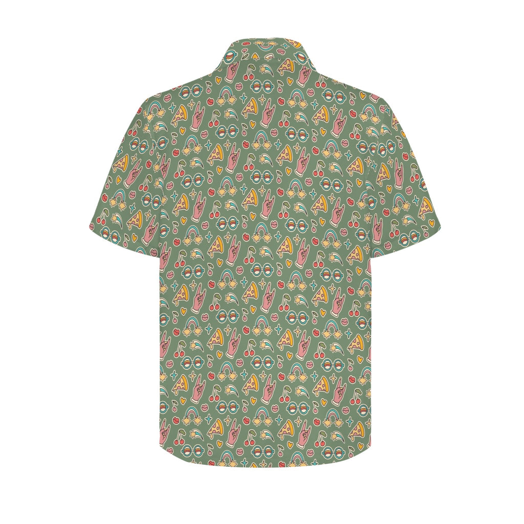 Groovy Retro Men's Hawaiian Shirt