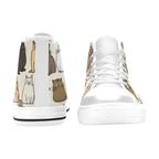 Lots Of Cats - Men's High Top Canvas Shoes
