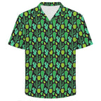 Cactus Plants Men's Crinkle Hawaiian Shirt