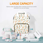 Kangaroos Multi-Function Backpack, Nappy / Diaper Bag Multi-function Backpack, Nappy / Diaper Bag animal Australia Printed Offshore