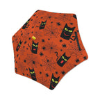 Halloween Black Cats Kids Safe Round Corner Umbrella