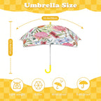 Australian Flowers Kids Safe Round Corner Umbrella Kids Safe Round Corner Umbrella Plants Printed Offshore