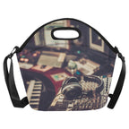 Sound Desk - Neoprene Lunch Bag Neoprene Lunch Bag Printed Offshore