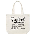 Emotional Baggage - Shoulder Canvas Tote Bag