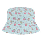 Rainbow Unicorn Kids Bucket Hat black Kids Bucket Hat animal Printed Offshore