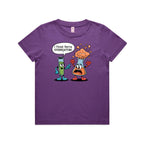 I Think You're Overreacting Chemistry Kids AS Colour T-shirt