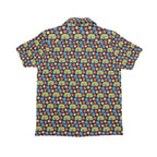 Hippy Caravan Senior Kids Hawaiian Shirt Senior Kids Hawaiian Shirt 8-15 Printed Offshore Retro